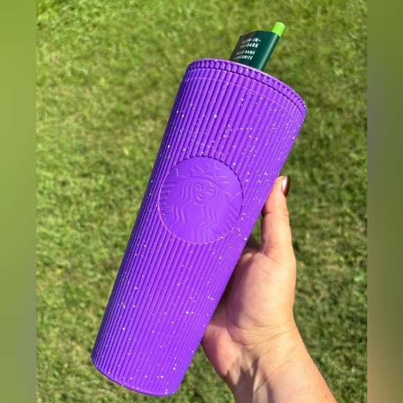 Starbucks Purple Potion Glow In Dark Halloween Tumbler Cup 24oz GITD 2024 New - Picture 13 of 14